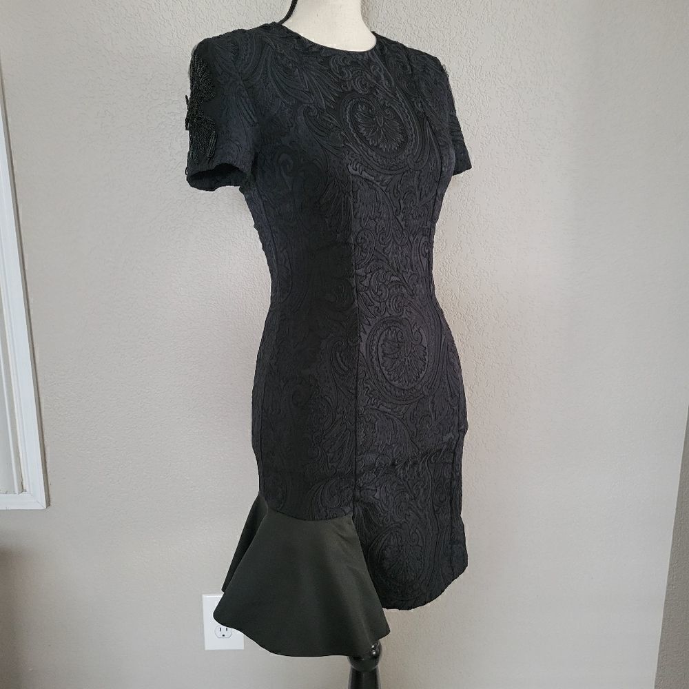 AMEN Embellished Black dress size 40 4 S